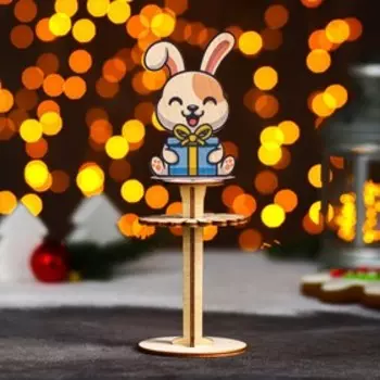 Салфетница Доляна «Зая 2023», 16×9×1 см