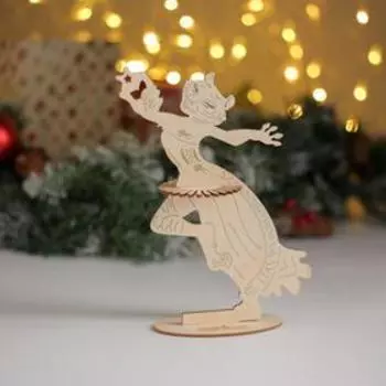 Салфетница "Кошка Звезда ", 24х14,5х0,3 см