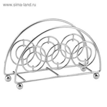 Салфетница Regent inox Trina, размер 14х4х9 см