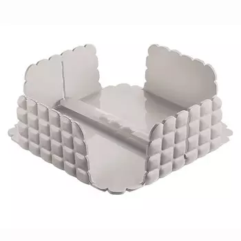 Салфетница настольная Guzzini Tiffany, размер 20х20 см, цвет серо-бежевый