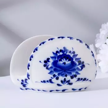 Салфетница "Осень", гжель