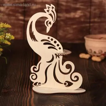 Салфетница деревянная «Павлин», 22.5150.3 см