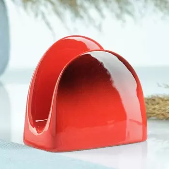 Салфетница "Премиум" красная