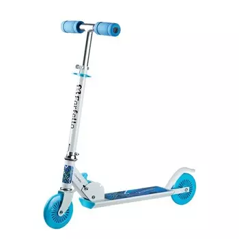 Самокат WX-S120, цвет бело-синий