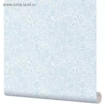 Самоклеящаяся пленка Дизайн 53-270 Новый Год синие шарики 0,53х1,35 м