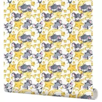 Самоклеящаяся пленка Moda Interio 53-032 Мышата 0,53х1,35