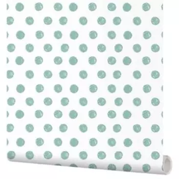 Самоклеящаяся пленка Moda Interio 53-066 Горох темно-зеленый 0,53х1,35