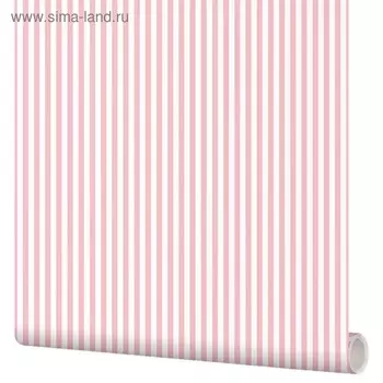 Самоклеящаяся пленка Moda Interio 53-131 розовая полоса 0,53х1,35