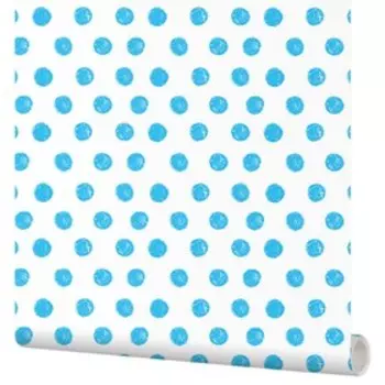 Самоклеящаяся пленка Moda Interio 53-213 Горох голубой 0,53х1,35