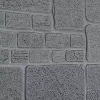 Самоклеящаяся ПВХ панель "Серая плитка" 70*70см