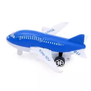 Самолёт инерционный «Глазастик», цвет МИКС