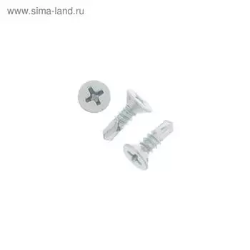Саморез DIN7504-O, 4.2х13 мм, сверло, цинк, 1000 шт.