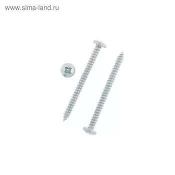 Саморез DIN7981, 4.2х45 мм, цинк, 500 шт.