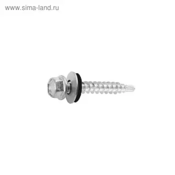 Саморез для крепления кровли Steelrex, сверло, цинк 6,3х 32, 2 000 шт.