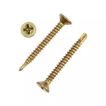 Саморез оконный, 3.935 мм, желтый цинк, 1000 шт.