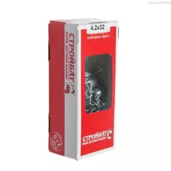 Саморезы для тонк.пластин оц.с буром 4,2х32 ,200 ш