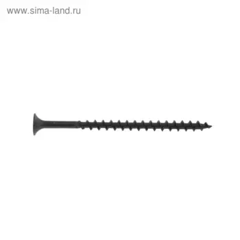 Саморезы гипсокартон-металл (ГКЛ) Steelrex крупная резьба, оксид 3,5х19, 20 000 шт.