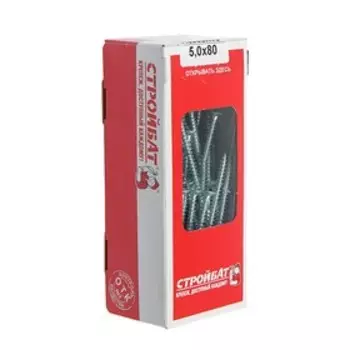 Саморезы универсальные оцинк. 5,0х 80 ,100 шт