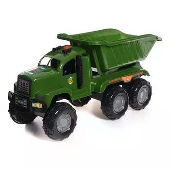 Машинка самосвал «Комбат», со звуковым устройством