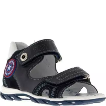 Сандалии детские, размер 18, цвет синий