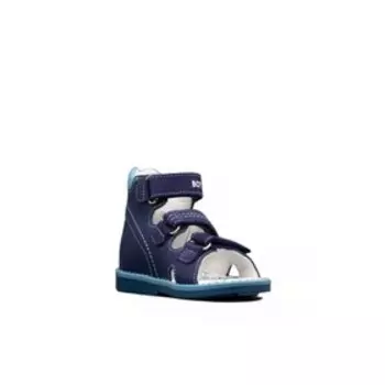 Сандалии детские, размер 19, цвет синий