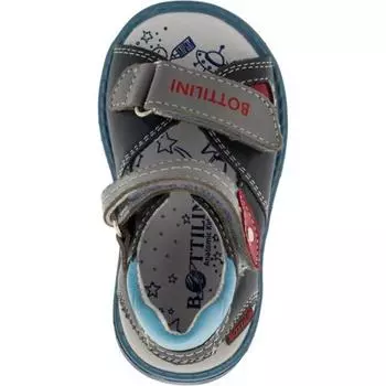 Сандалии детские, размер 20, цвет синий