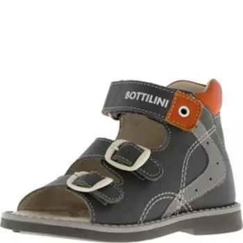 Сандалии детские, размер 21, цвет серый