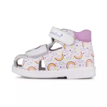 Сандалии детские, размер 23, цвет белый