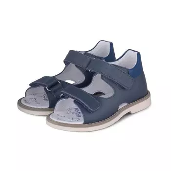 Сандалии детские, размер 25, цвет джинс