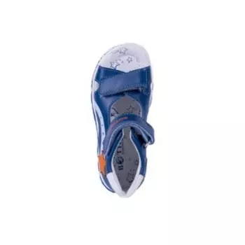 Сандалии детские, размер 25, цвет синий