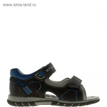 Сандалии детские, размер 26, цвет чёрный