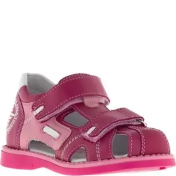 Сандалии детские, размер 26, цвет розовый