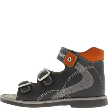 Сандалии детские, размер 26, цвет серый