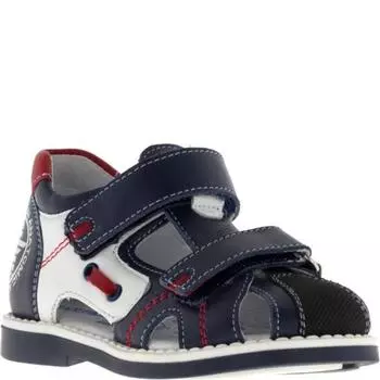 Сандалии детские, размер 26, цвет тёмно-синий