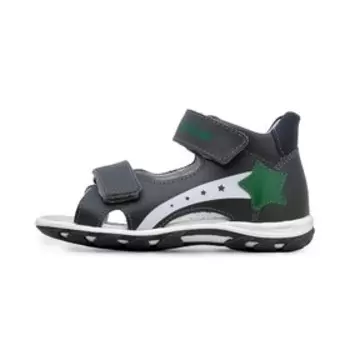 Сандалии детские, размер 27, цвет серый