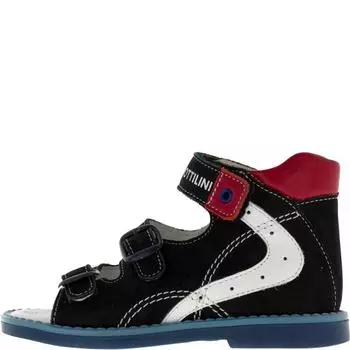 Сандалии детские, размер 27, цвет сине-белый