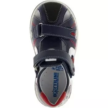 Сандалии детские, размер 27, цвет тёмно-синий