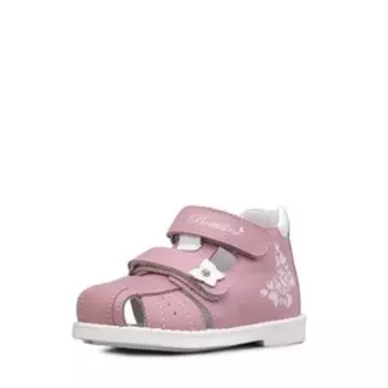 Сандалии детские, размер 28, цвет розовый