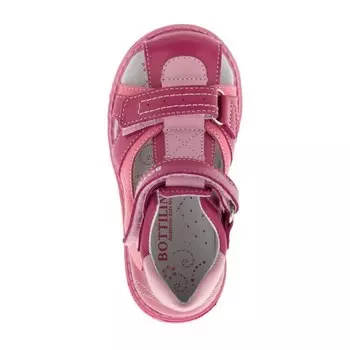 Сандалии детские, размер 28, цвет розовый