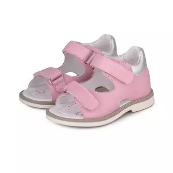 Сандалии детские, размер 28, цвет светло-розовый