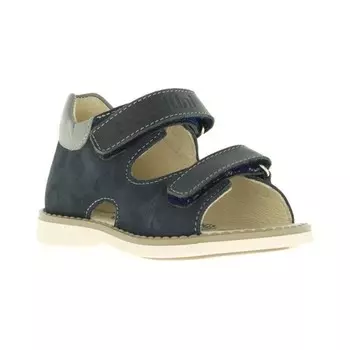 Сандалии детские, размер 28, цвет тёмно-синий