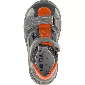 Сандалии детские, размер 29, цвет серый