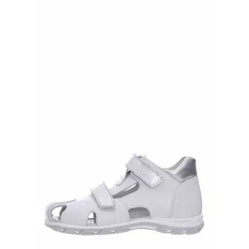 Сандалии детские, размер 31, цвет серебристый