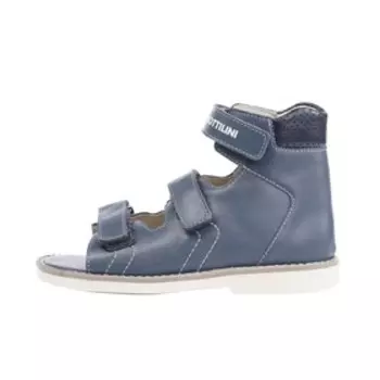 Сандалии детские, размер 32, цвет джинс