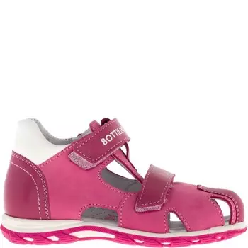 Сандалии детские, размер 33, цвет фуксия