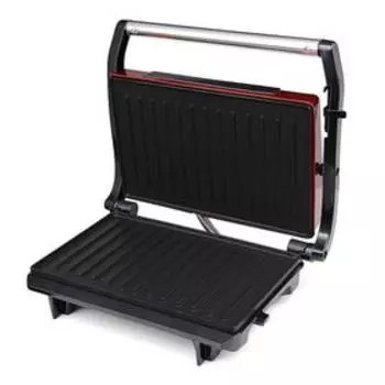 Сэндвичница Panini Maker Kitfort KT-1609, 640 Вт, антипригарное покрытие, чёрная