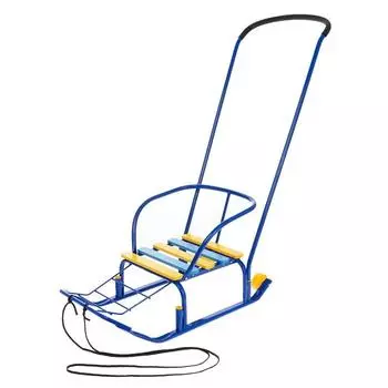 Санки «Тимка», цвет синий