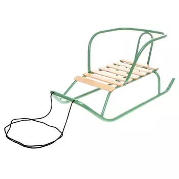 Санки детские «Ветерок 1», цвет оливковый