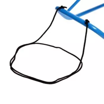 Санки детские «Ветерок 2», с ручкой, цвет голубой