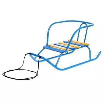 Санки детские «Ветерок 5», голубые